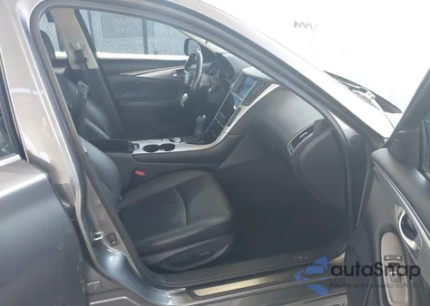 2020 Infiniti Q50 Luxe Awd z USA, uszkodzony, nr VIN JN1EV7AR7LM252597